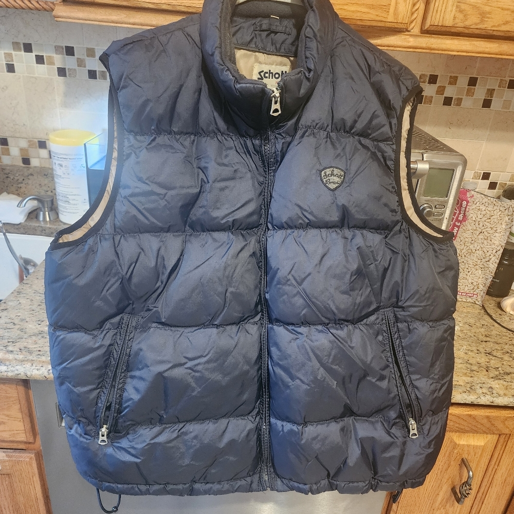Vintage Schott Bros Hooded Outdoor Hunting Vest Jacket